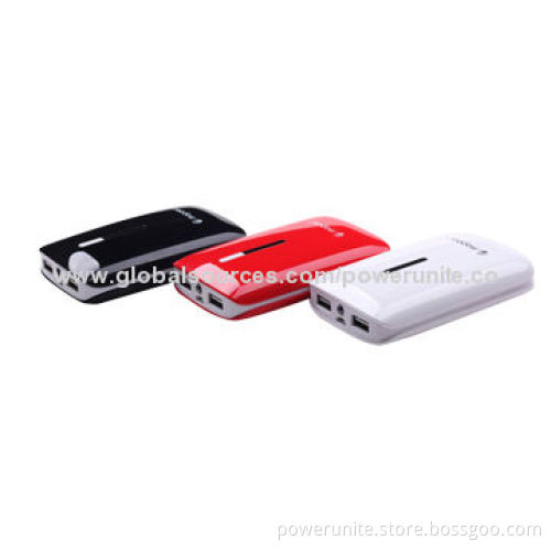 High-energy 6,600mAh Rechargeable Mobile Power Banks